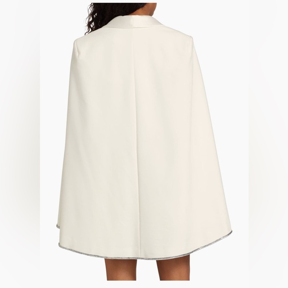 Alice + Olivia Esther Embellished Cotton Blazer Mini Dress - Picture 4 of 14